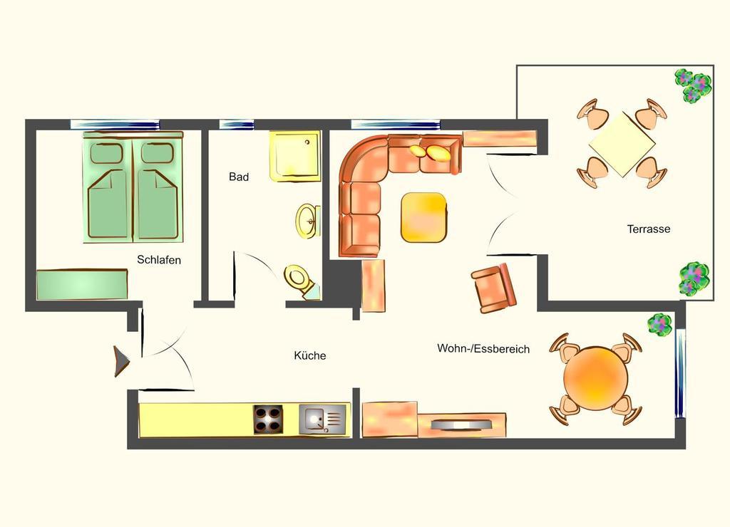 Apartment Ferienidyll 1 Heringsdorf Zewnętrze zdjęcie